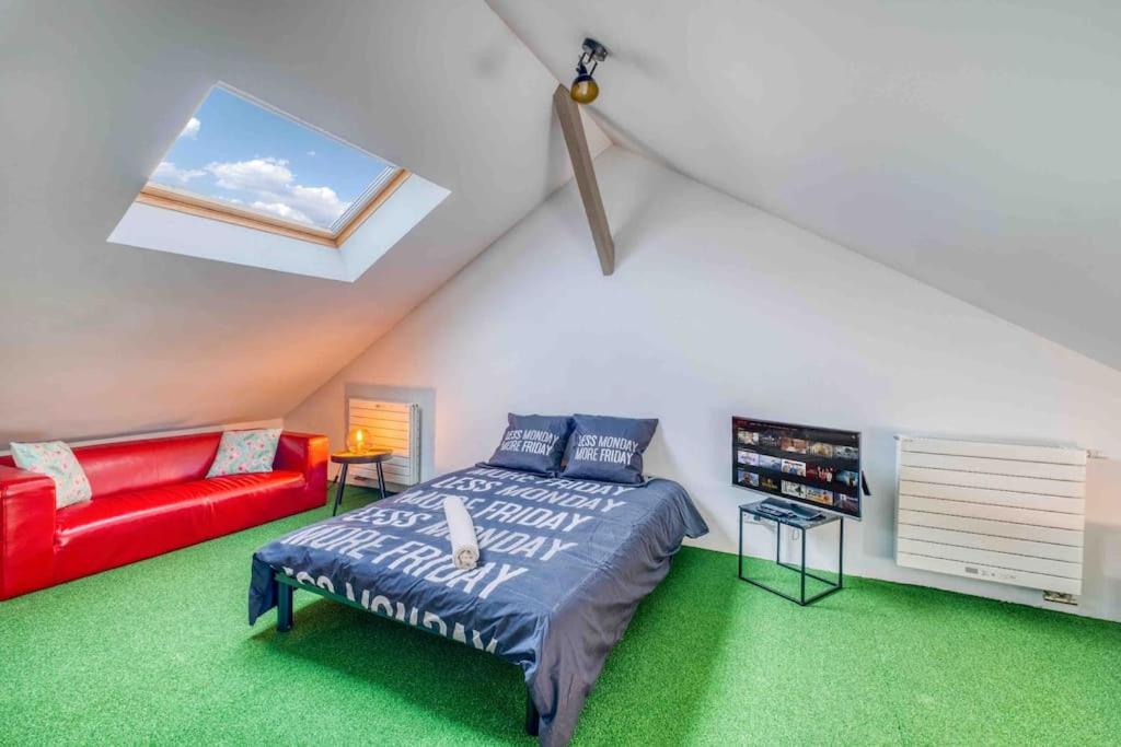 Villa Saint-Mard - King Size Bed - 10Min Aeroport Cdg 25Min Paris By Train المظهر الخارجي الصورة